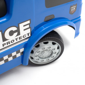 Detské odrážadlo so zvukom Mercedes Baby Mix POLICE modré