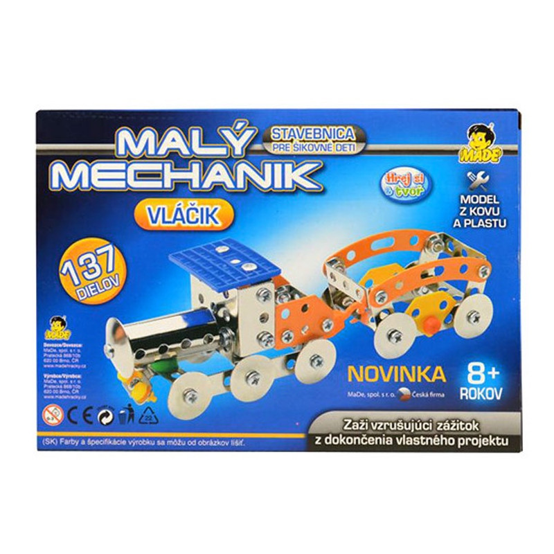 Stavebnice Malý mechanik Vlak