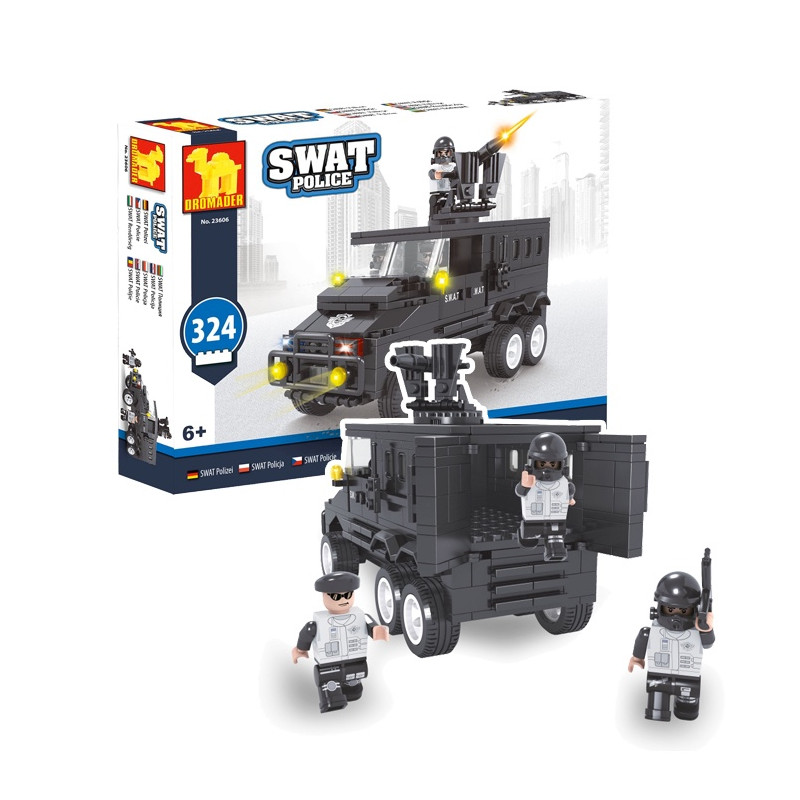 Stavebnica Polícia SWAT Auto veľké