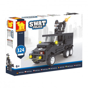 Stavebnice Policie SWAT Auto velké