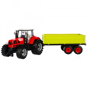 Traktor s vlečkou - pull&back