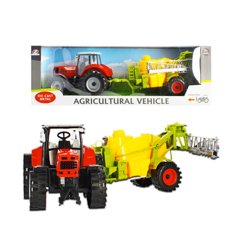 Traktor s postrekovačom - pull&back