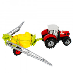 Traktor s postřikovačem - pull&back