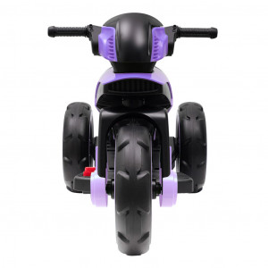 Dětská elektrická motorka Baby Mix POLICE fialová