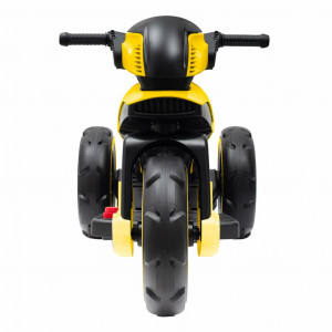 Dětská elektrická motorka Baby Mix POLICE žlutá