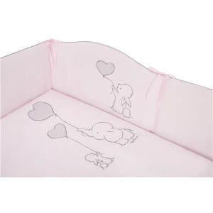 6-dielne posteľné obliečky Belisima Amigo 90/120 ružové