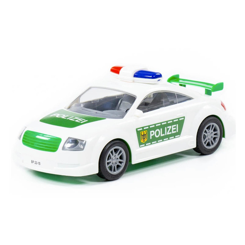 Auto Policie na setrvačník - Polizei