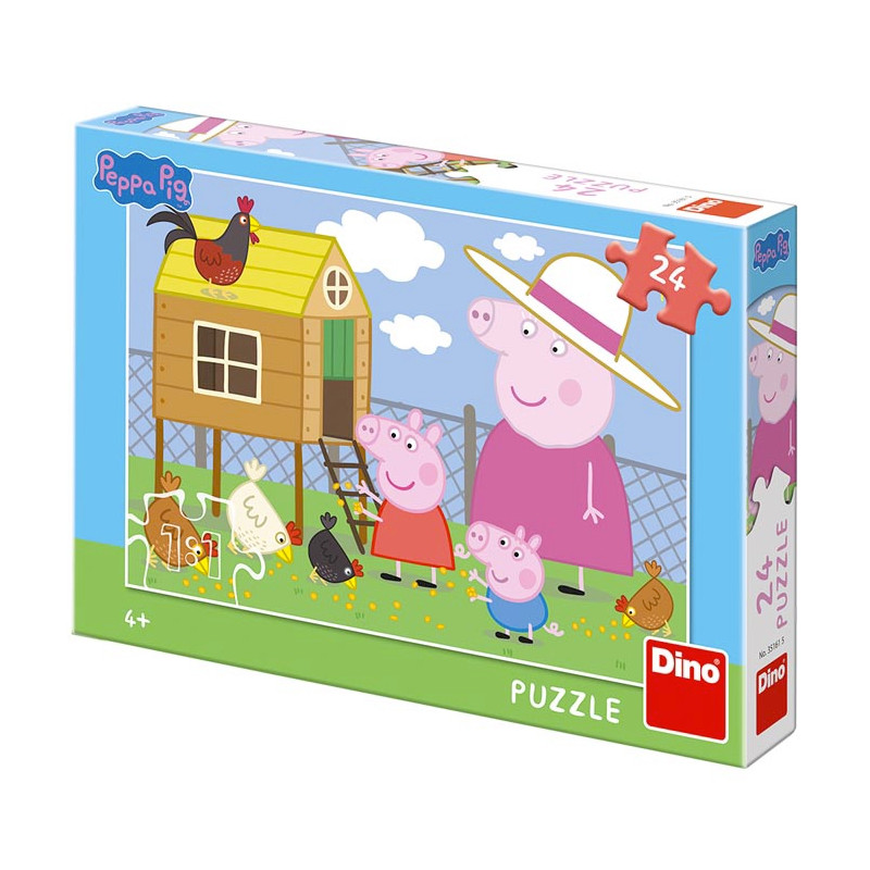 Puzzle Peppa Pig Sliepočky 24ks