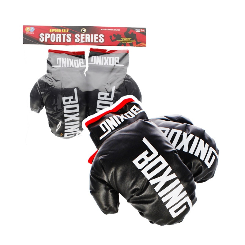 Boxerské rukavice - černé
