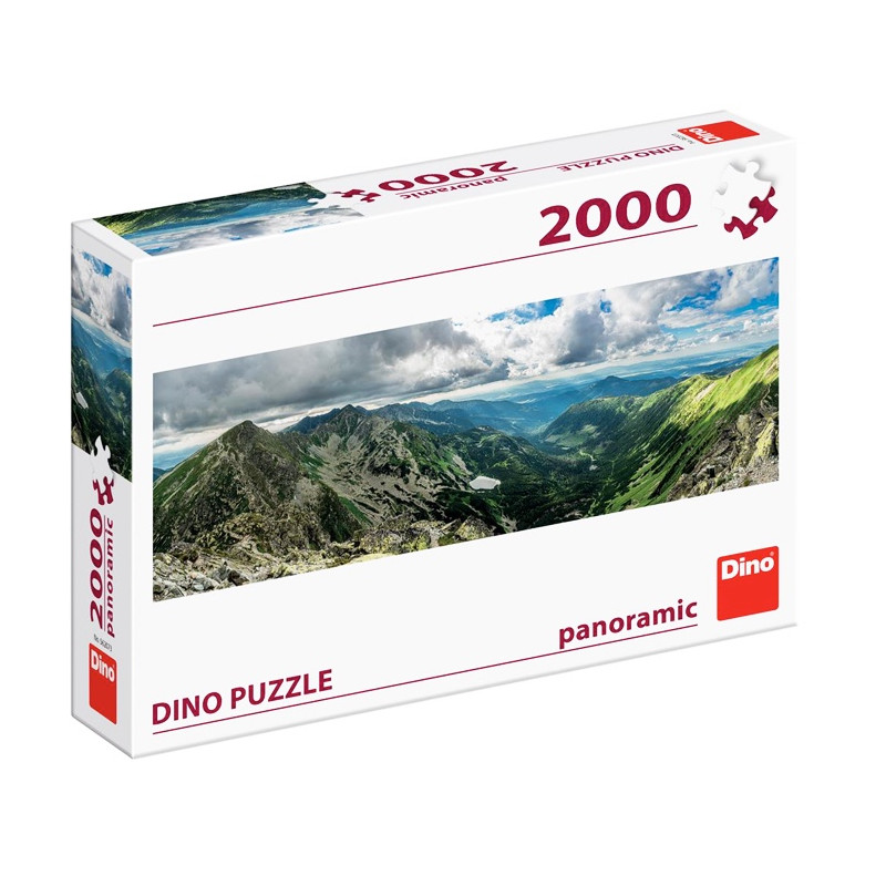 Pohoří Roháče 2000 dílků - panoramatické