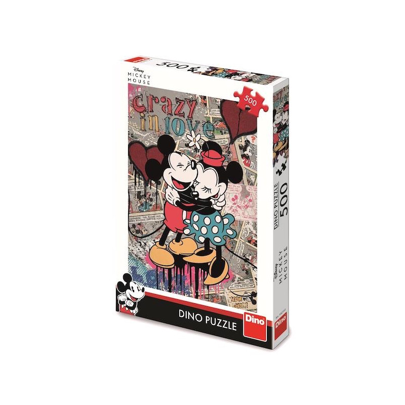 Mickey a Minnie Retro 500 dílků