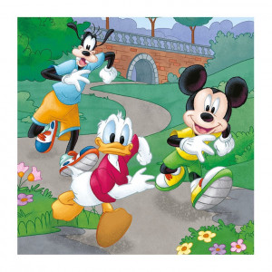 Mickey a Minnie Sportovci 3x55 dílků