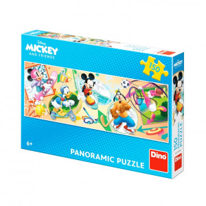 Mickey 150 dílků - panoramatické puzzle
