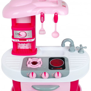 Velká dětská kuchyňka s dotykovým sensorem Baby Mix + příslušenství