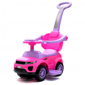 Dětské hrající vozítko 3v1 Baby Mix růžové