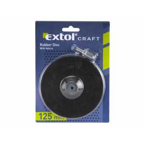 Tanier unášací so suchým zipsom so stopkou 125mm pevný, Extol Craft 108400