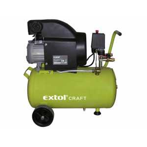 Kompresor olejový, príkon 1500W, prac. tlak 800kPa, Extol Craft 418200