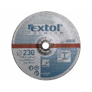 Kotúč brúsny na kov, 230x6,0mm, Extol Premium 8808709
