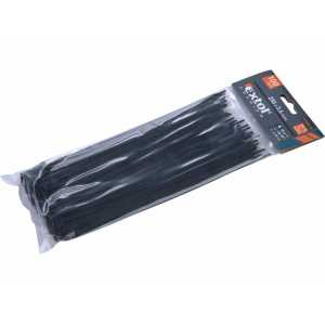 Pásky sťahovacie čierne, 3,6x200mm, Extol Premium 8856156