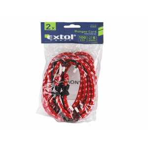 Popruhy elastické s háky, Extol Craft 96012