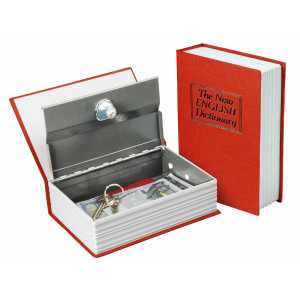 Bezpečnostní schránka - kniha, 180x115x54mm, Extol Craft 99016