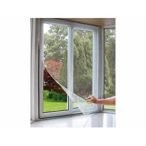 Síť okenní proti hmyzu, 100x130cm, bílá, Extol Craft 99110