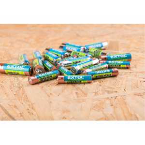 Batéria alkalická 20ks, 1,5V, typ AA, Extol Energy 42013