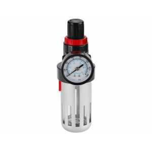 Regulátor tlaku, vzduchový filtr a manometr, 8bar, 1/4", Extol Premium 8865104