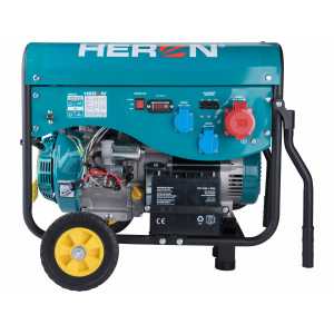 Elektrocentrála benzinová a plynová, 3F, 5,5kW, 400V, el. start, HERON 8896319