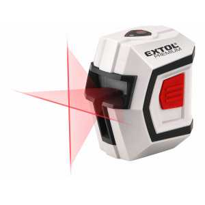 Vodováha laserová samonivelační, 1H1V, Extol Premium 8823301