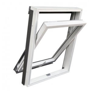 Strešné okno plastové Solid PVC 78x98 APY B900/M4A