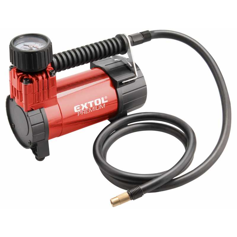 Kompresor do auta CC 120, 12V, 6,9bar, Extol Premium 8864000