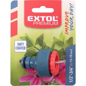 Rýchlospojka na záhradný ventil plastová, Extol Premium 8876421