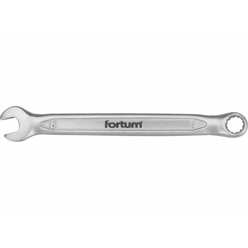 Očko-vidlicový klíč 6mm, FORTUM, 4730206