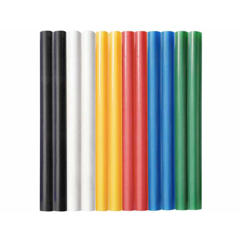 Tyčinky tavné barevné, pr.7,2mm, délka 100mm, Extol Craft 9908
