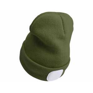 Čepice s čelovým světlem, zelená, Extol Craft 43192