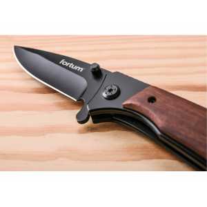 Nož zatvárací s poistkou 205mm, rukoväť z Pakka dreva, Fortum 4780301