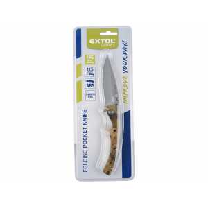 Nož zatvárací s poistkou 195mm, Extol Craft 91360