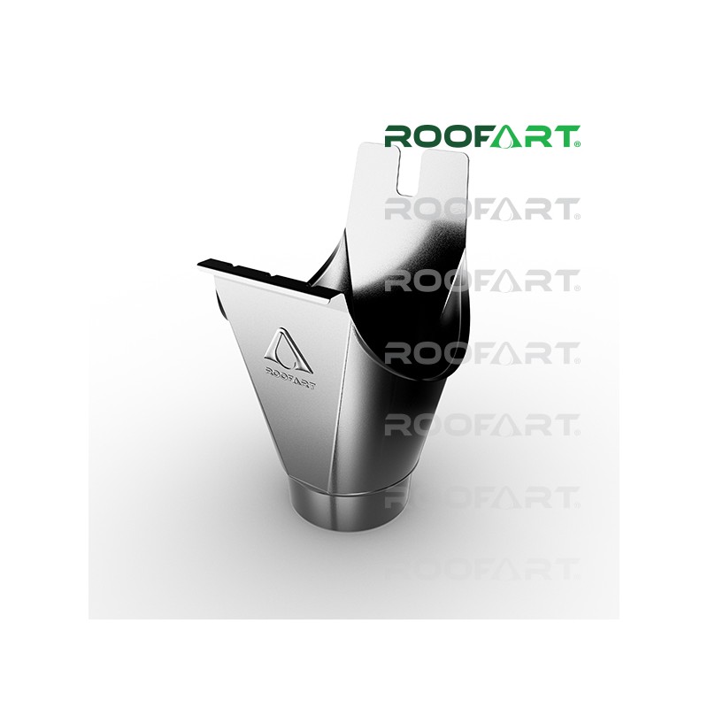 ROOFART kotlík RE 150/100mm - černá (RAL 9005)