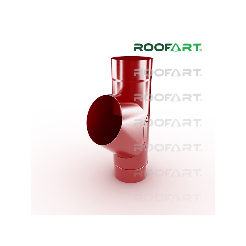 ROOFART Napojenie zvodu RB 100mm - svetlo červená (RAL 3011)