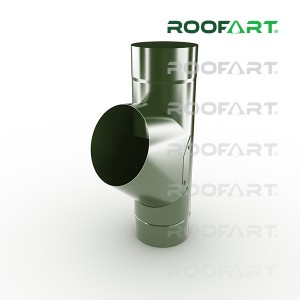 ROOFART Napojení svodu RB 100mm - zelená (RAL 6020)
