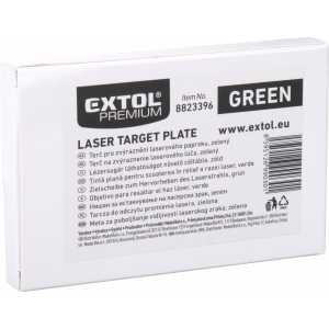 Terčík plastový k laserové vodováze, zelený, Extol Premium 8823396