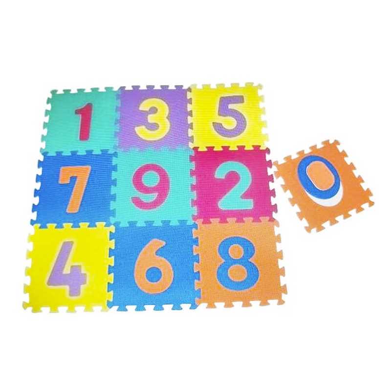 Pěnové puzzle čísla 10ks