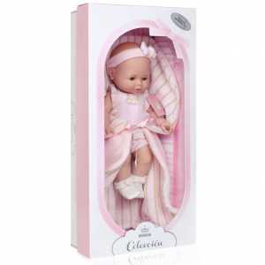 Luxusní dětská panenka-miminko Berbesa Ema 39cm (poškozený obal)