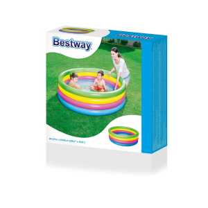 Detský nafukovací bazén Bestway 4 farebný