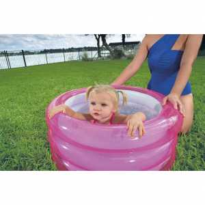 Dětský nafukovací bazén Bestway Mini 70x30 cm růžový