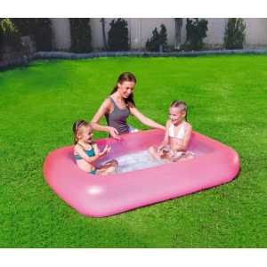 Dětský nafukovací bazén Bestway 165x104x25 cm růžový