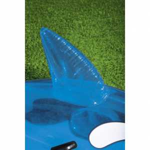 Dětský nafukovací delfín do vody s držadly Bestway modrý