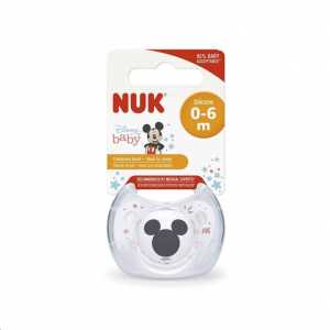 Dudlík Trendline NUK Disney Mickey Minnie 0-6m bílý Box