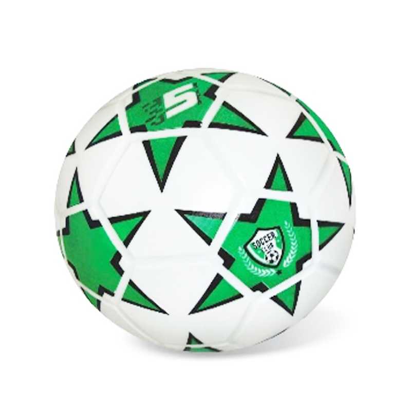Futbalová lopta - zelená hviezda